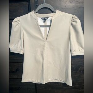 Steve Madden - Faux Leather Top